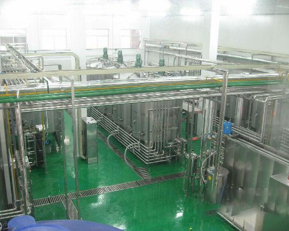 果汁、茶、糧食飲料加工成套生產(chǎn)線